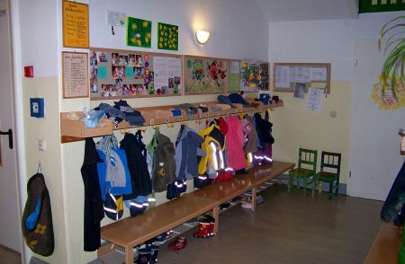 Garderobe Kinderkrippe